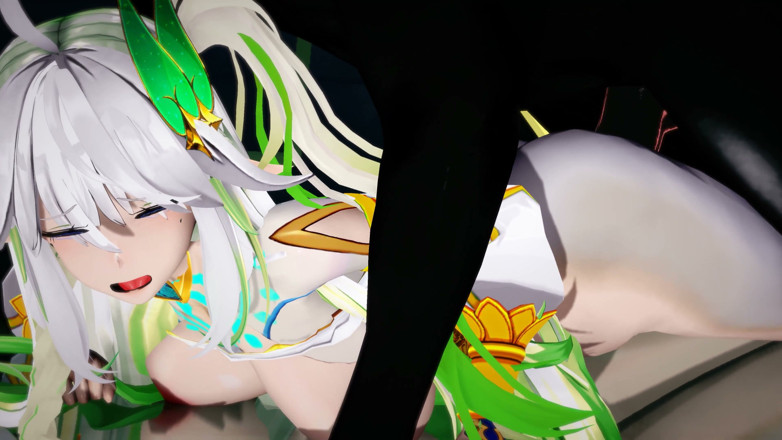 NSFWOtaku: Genshin Impact - Dendro Archon Rukkhadevata X Hilichurl Sex - Animacje Hentai 3D