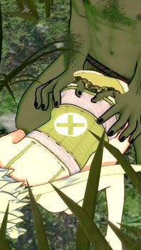 Elf Archer wird im wald von einem kobold gefickt
