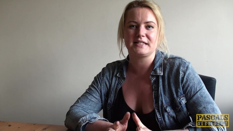 Pascals Subsluts: Amber West - temu bual - sebelum seks