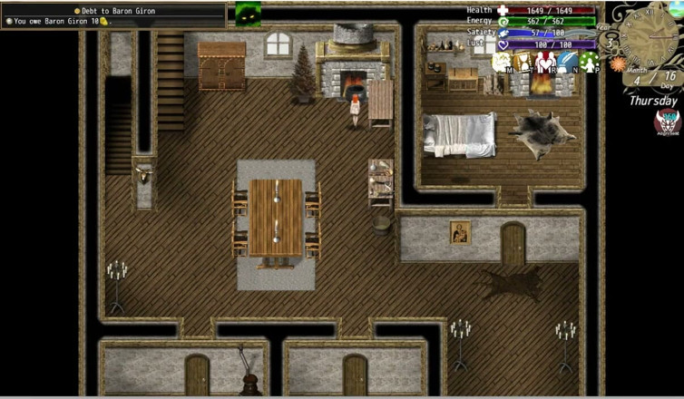 XXX Games Bunk: A Struggle with Sins - Gameplay - Roleplay - Dream Scenes 1