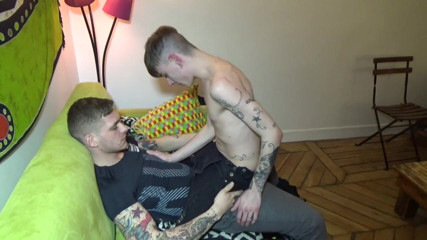 RAW FRENCH PIGS: Jerome Jmaes fucked raw b Yaaron master