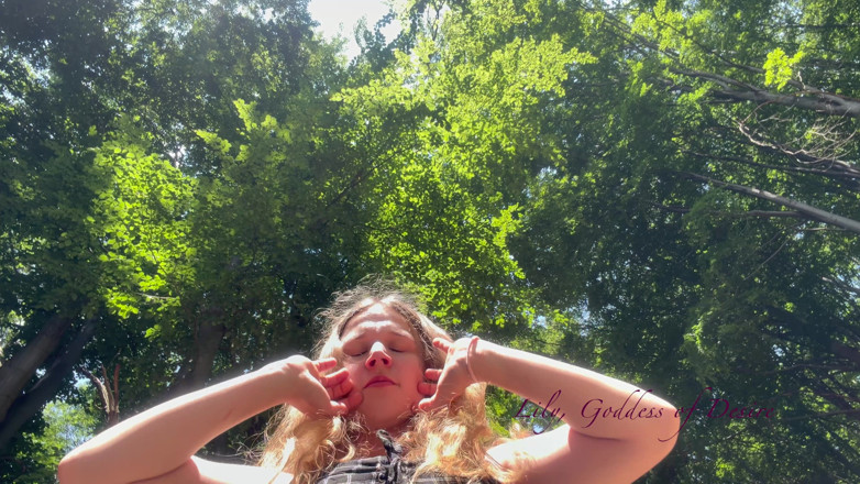 Lily, Goddess of Desire: Outdoor Pee Compilation
