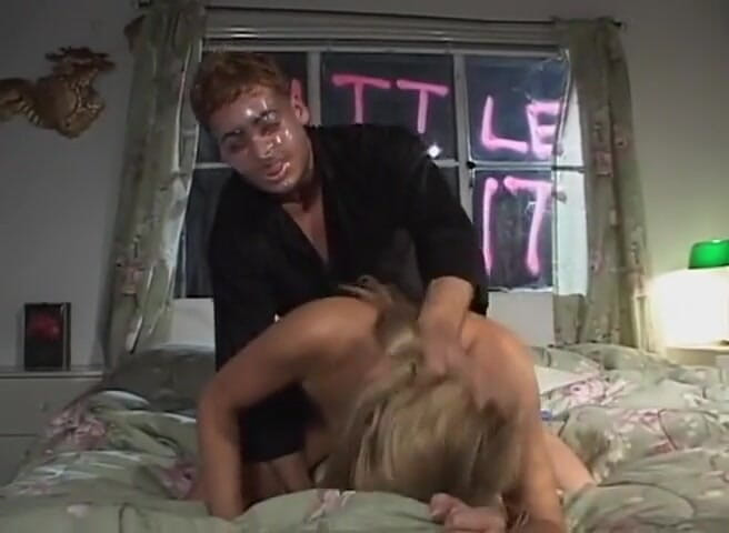Young Sinner: Big hard cock for a nasty blonde bitch
