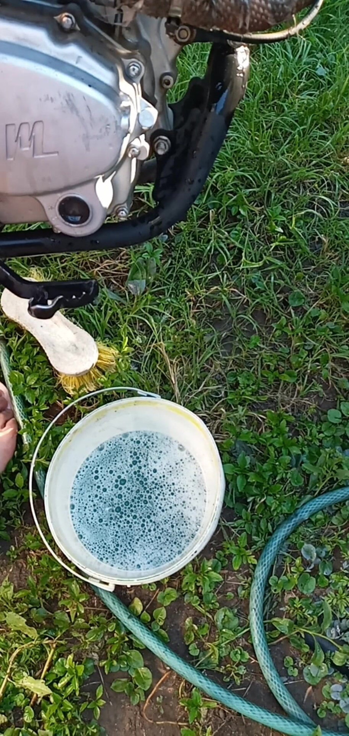 Nalgona Hot Wife: Washing the Motorcycle My Boss Interrupts Me and Fucks My...
