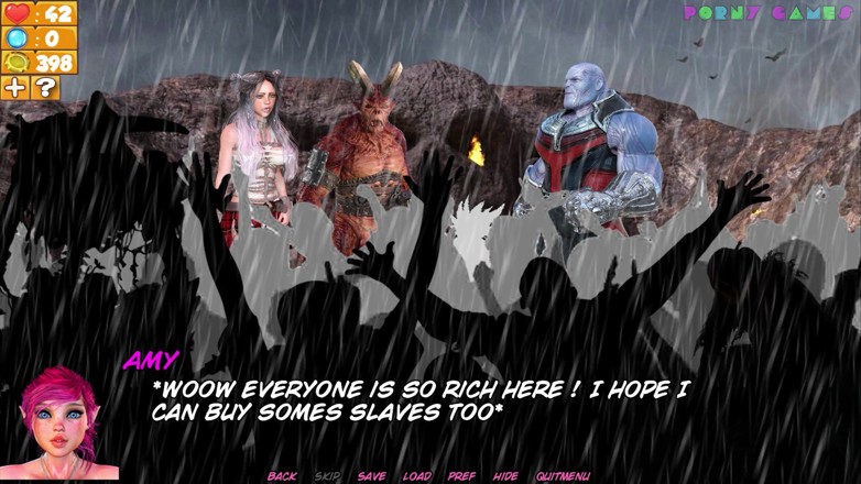 Porny Games: ทาสในดันเจี้ยน v0.55 - การแข่งขันหีโสเภณี