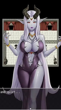 破壊の王国 #47 巨乳女王が巨根をしゃぶって飲み込む
