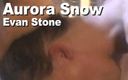 Edge Interactive Publishing: Aurora Snow și Evan Stone - ejaculare facială anală în gât