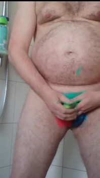 Parmak boyalı azgın spa
