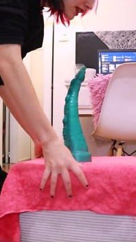 10 Inch Dildo Backdoor Ride