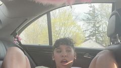 Playing with This Pussy in the Church Parking Lot
