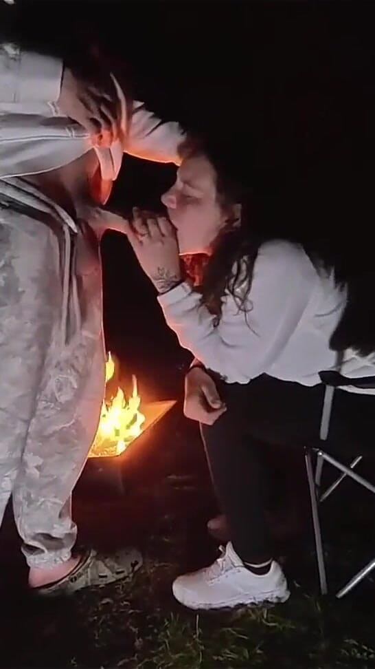 Mya Lane: Wife Bent Over and Used Outside at Camp Trying to...