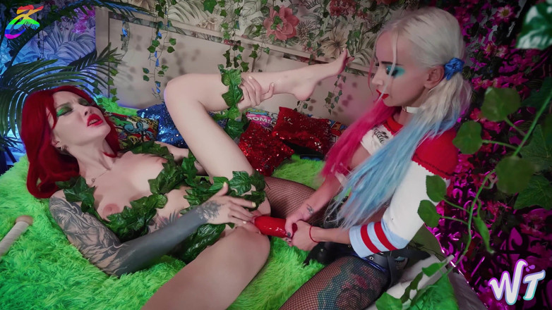 WildTali: Harley quinn viene scopata duramente dal veleno edera