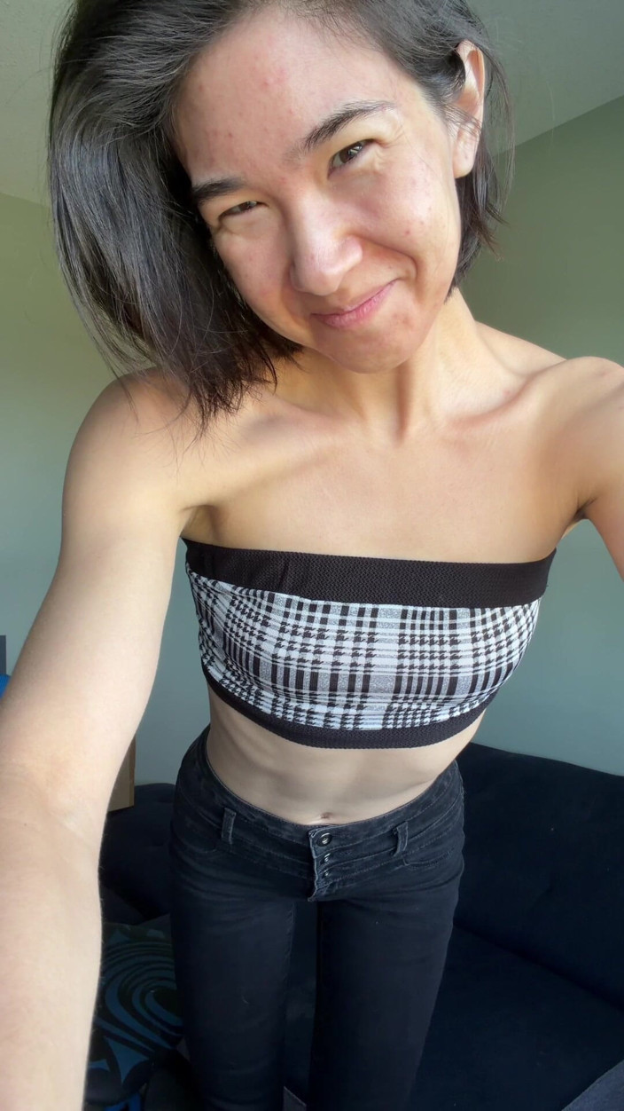 Ms_Emmy_Lynn: Stroje dnia: Crop Top i dżinsy