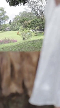 My First Public Video, Masturbate in My White Satin Dress