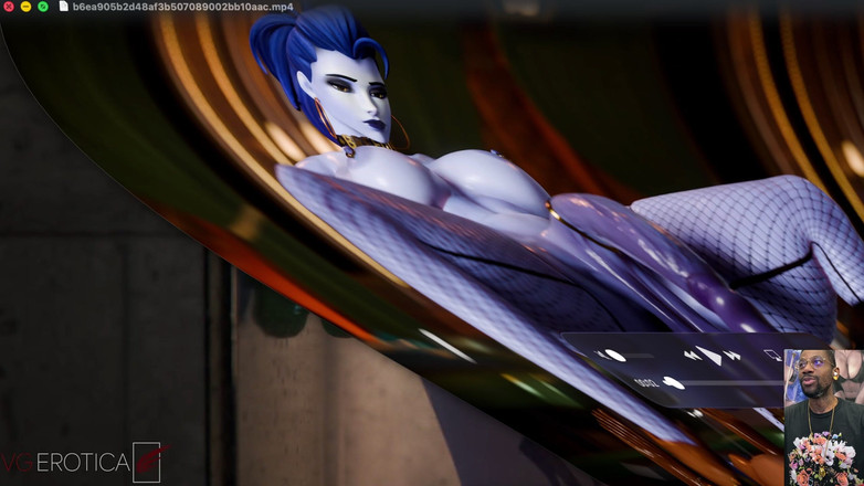 L6RD7BLU3 FUTA: Velký transgender vdovec péro jezdí na pharahově péru, vdovec dildo šukání...