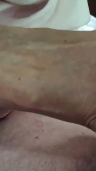 Stepaunt Annette Talks While Giving High Arch Footjob
