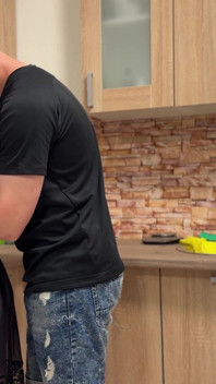 Stepdad's Call Caught Us Right at the Moment of Cumshot!