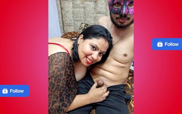 Randi Riya: Desi Indische tiener maagdelijke seks met vriend en stiefvader deel 2