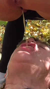 Outdoor Piss Mouth