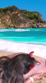 Garabas ve Olpr ile plajda her şeyi çıkarıyor