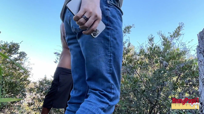 Hung Papi: Big Dick Public Jerk off! - Solo Caught