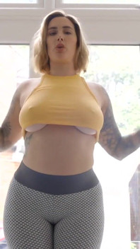 Big Ass Paige Turnah Yoga Pants Ass Twerk Tease to Get You Hard