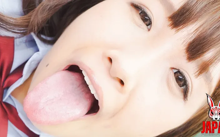 Japan Fetish Fusion: Virtual French Kiss Ai Kayama in Uniform
