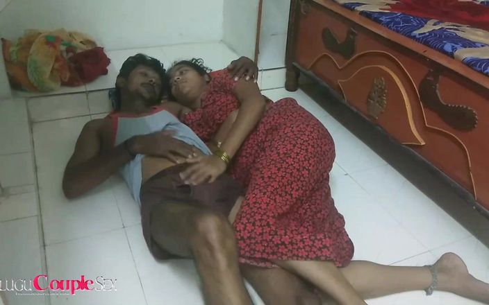 Telugu Couple: Indisk hårdhänt orgasm sex med het telugu fru