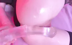 Gape tiny butt