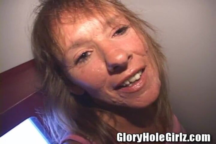 Glory Hole Girlz: Nasty Foogly Whore Wife Sperm Eater Fucks Glory Hole Perverts!
