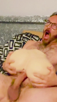 Big Dick Stroking Using My Grace Ass Doll by Tantaly