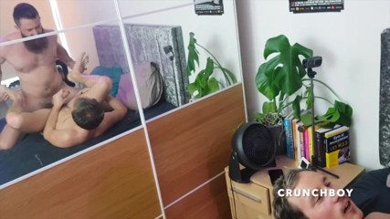 Straight boys but needing sex: Yougn French twink fucking a seyx bear hairy