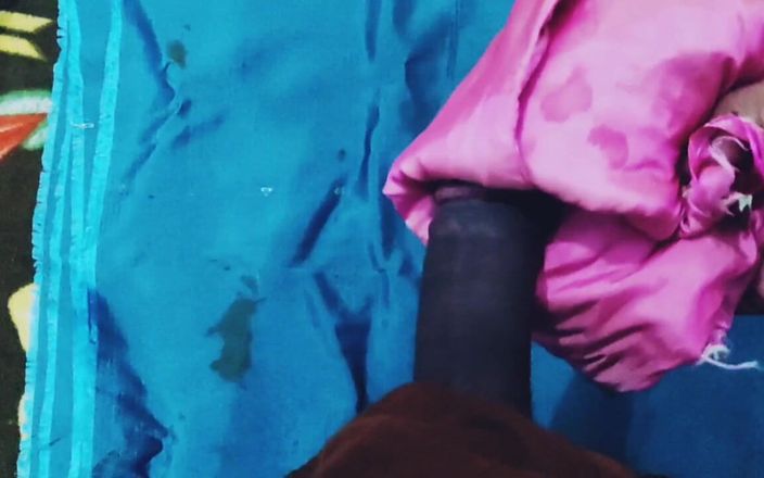 Satin And Silky: Porno handjob suut satin - muncrat di saree - setelan merah muda...