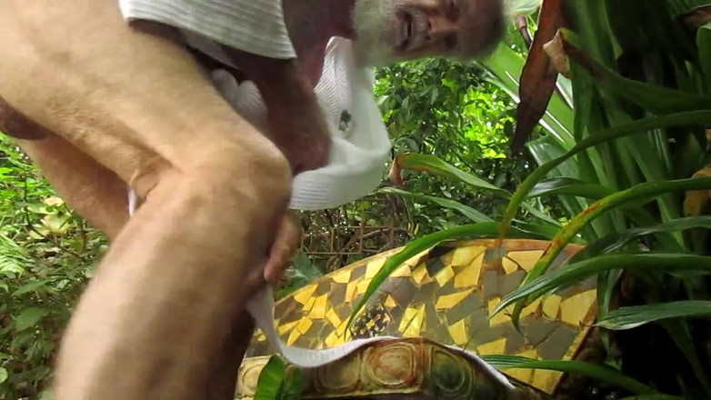 Mr hairy gardener: Benchpt1