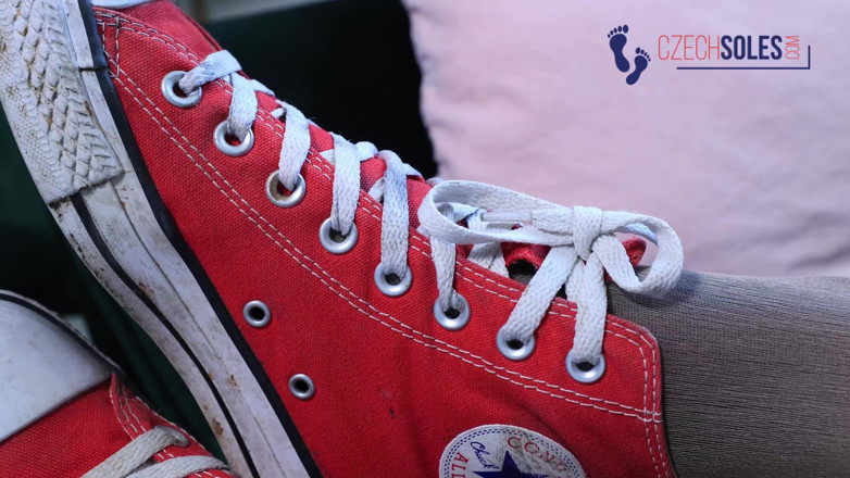 Czech Soles - foot fetish content: Her Feet Won't Stop Growing