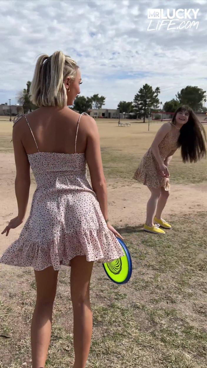 Mr.Lucky POV: Frisbee Fun in Phoenix
