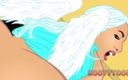 Back Alley Toonz: Culona angel PAWG usa il suo enorme culo divino bianco...