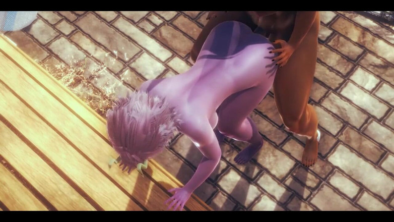 HentaiTubes: Můj hrdina Akademie Hentai - Mina Ashido honění a šukání s creampie...