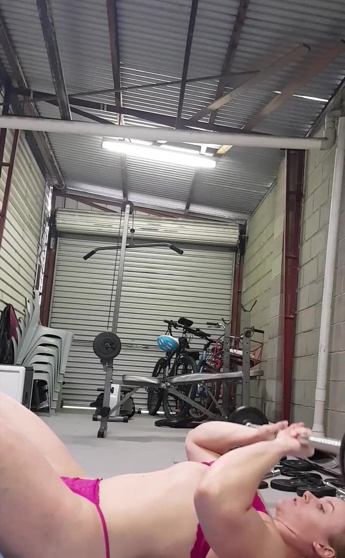 Michellexm: Lingerie Workouts