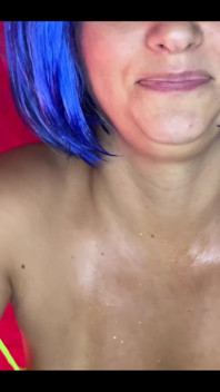 Why Did You Smear My Body with Oil and Cum in Pussy and Mouth