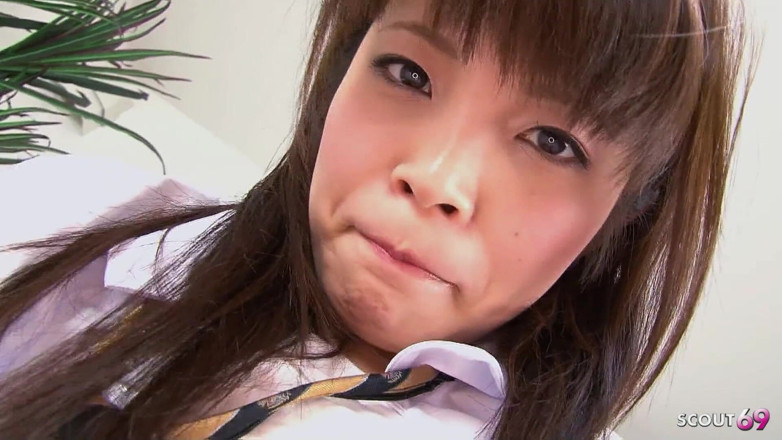 Asian porn collection: Petite Japanese Teen 18 Talk to Masturbate Her Pussy to Orgasm...