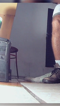 Ftsh - bottes, fumer, chaussettes, pied, sueur, huilée