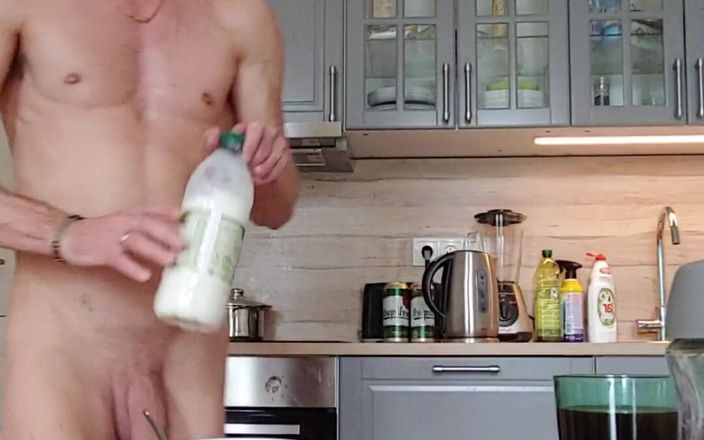 Boy jerking off: Kopi dan mari kita pergi bekerja