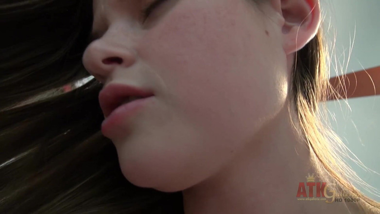 ATK Fans (Girlfriends): Skinny teen gets creampie