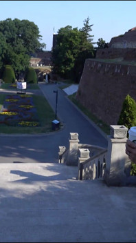 Mouth Cum in the Castel Park