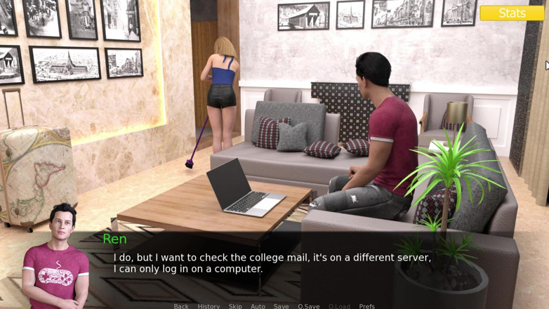 3D Cartoon Porn: Erotica 11 - Ren Helping Riley to Clean the House &amp; What if...