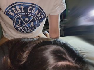 f4ptop: “我喜欢鸡巴的味道”拉丁女郎学会吮吸鸡巴，激情肛交