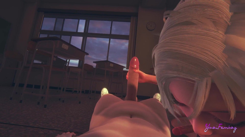 Yaoitube: Фембой Яой - Осуке наслаждается своими занятиями