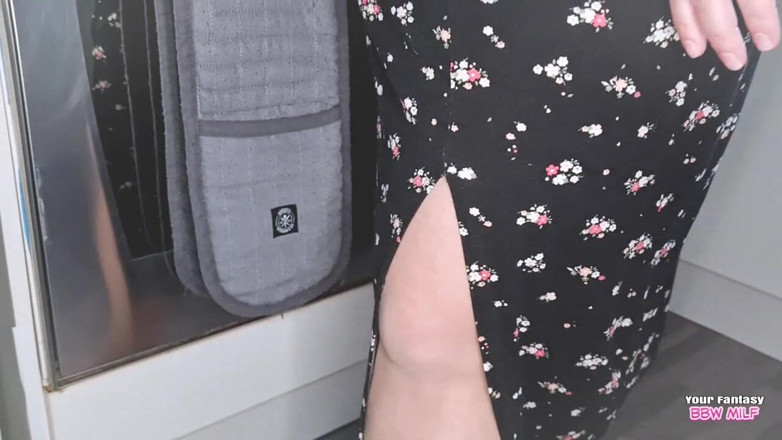 BBW_Wife: おばさんのシアーパンティストッキング(自家製シアーシースルータイツ、アス、アソコ、成熟した妻継母Bbw_wife)