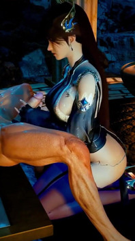 Cao Ying вылепили для желания: большие и большая - 3D анимация